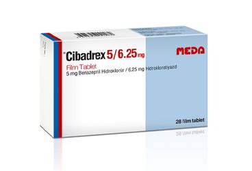 Cibadrex 5mg/6,25 Mg Film Tablet (28 Tablet)