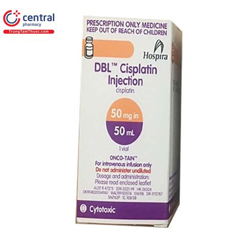 Cisplatin Dbl 50 Ml 50 Mg 1 Flakon