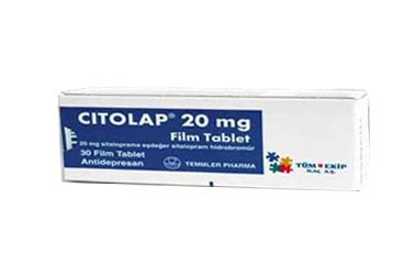 Citolap 20 Mg 30 Film Tablet