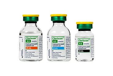 Clariscan 0.5 Mmol/ml Enjeksiyonluk Cozelti (1x20 Ml Flakon)