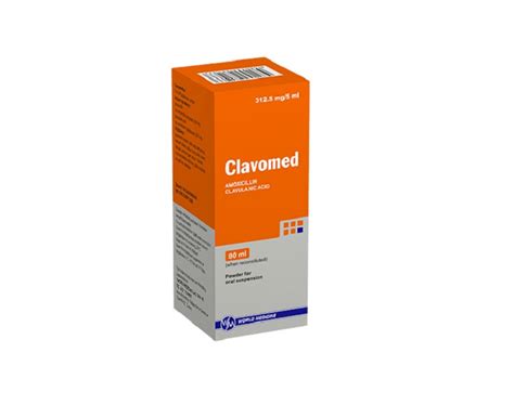 Clavomed 125 Mg/31,25 Mg Pediatrik Oral Suspansiyon Hazirlamak Icin Kuru Toz 100 Ml