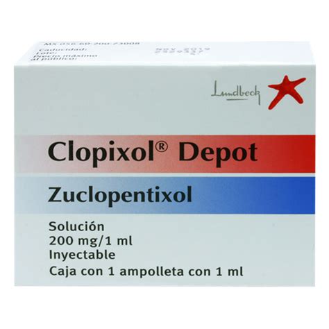 Clopixol Depot 200 Mg 1 Ampul
