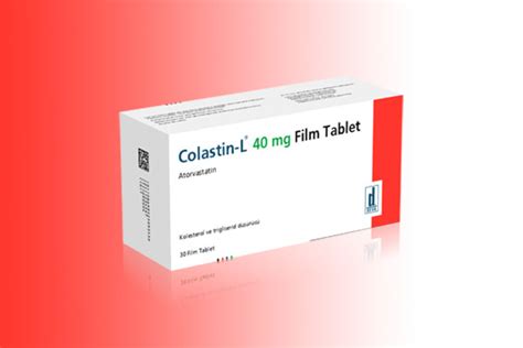 Colastin-l 40 Mg 30 Film Tablet