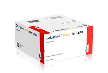 Colastin-l 80 Mg 30 Film Tablet