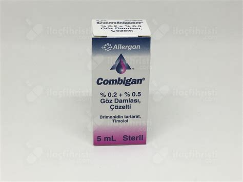 Combigan Steril Goz Damlasi 5 Ml