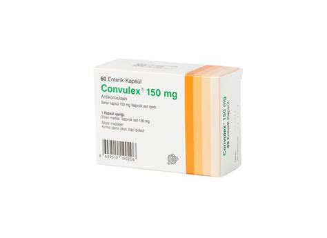 Convulex 150 Mg 60 Kapsul