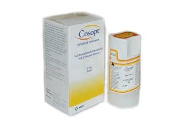 Cosopt Oftalmik Cozelti 5 Ml