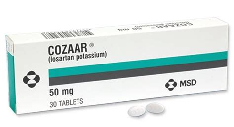 Cozaar 50 Mg 28 Tablet