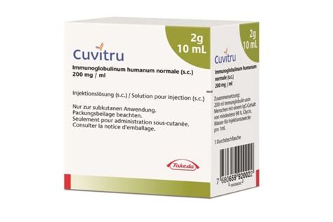 Cuvitru 2 G/10 Ml S.c. Uygulama Icin Enjeksiyonluk Cozelti