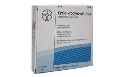 Cyclo-progynova 21 Draje