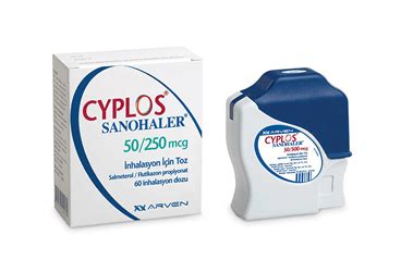 Cyplos Arvohaler 50 Mcg/250 Mcg Inhalasyon Tozu (60 Doz) 