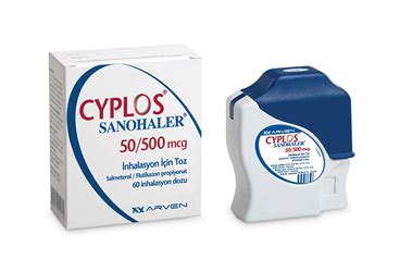 Cyplos Arvohaler 50 Mcg/500 Mcg Inhalasyon Tozu (60 Doz) 