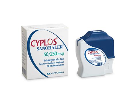 Cyplos Sanohaler 50/250 Mcg Inhalasyon Icin Toz 60 Doz