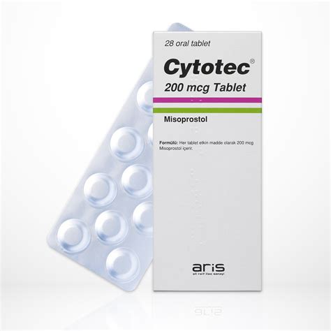 Cytotec 200 Mcg 28 Tablet