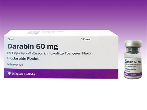 Darabin 50 Mg/ml Iv Enj./inf. Icin Liyofilize Toz Iceren Flakon