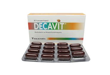 Decavit 30 Yumusak Kapsul