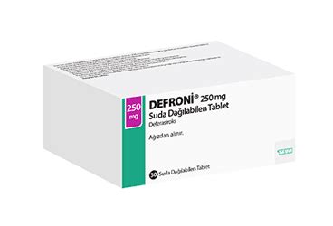 Defroni 250 Mg Suda Dagilabilen 30 Tablet