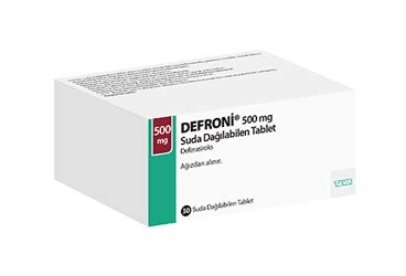 Defroni 500 Mg Suda Dagilabilen 30 Tablet