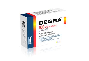 Degra 100 Mg 8 Film Kapli Tablet