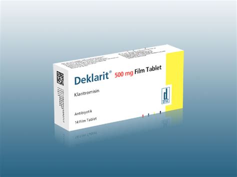 Deklarit 500 Mg 14 Film Tablet