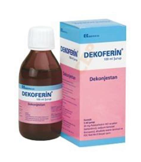 Dekoferin Surup 100 Ml