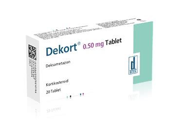 Dekort 0,5 Mg 20 Tablet