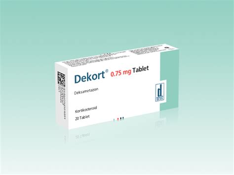 Dekort 0,75 Mg 20 Tablet