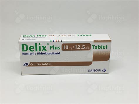 Delix Forte 5 Mg/10 Mg Sert Kapsul (28 Kapsul)