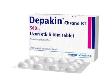 Depakin Chrono Bt 500 Mg Uzun Etkili 30 Film Tablet