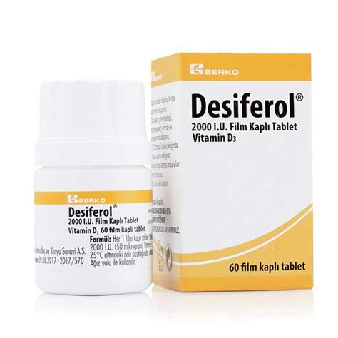 Desiferol 2000 Iu 60 Film Kapli Tablet