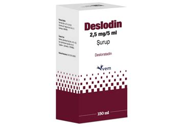 Deslodin 2,5 Mg/5 Ml 150 Ml Surup