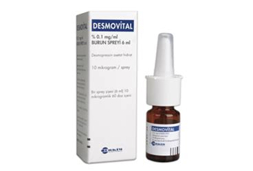 Desmovital %0,1 Mg/ml 6 Ml Burun Spreyi