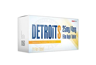 Destiyo 25mg/4mg 20 Film Kapli Tablet