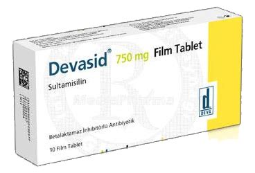 Devasid 750 Mg 14 Film Tablet
