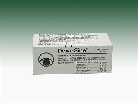 Dexa-sine 1 Mg 5 Ml Damla