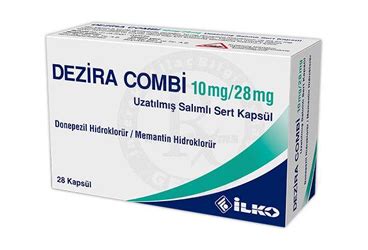 Dezira Combi 10 Mg/28 Mg Uzatilmis Salimli Sert Kapsul
