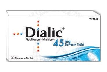 Dialic 45 Mg 60 Efervesan Tablet