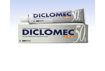 Diclomec %1.16 Jel 50 Gram