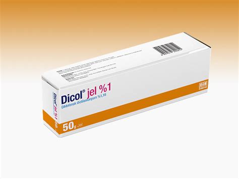 Dicol Jel %1 50 Gr
