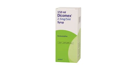 Dicomex 2,5 Mg/5 Ml 150 Ml Surup