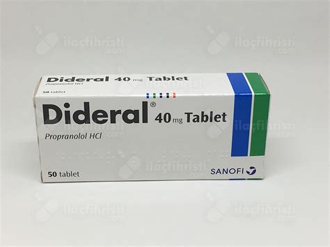 Dideral 40 Mg Film Kapli Tablet (50 Tablet)