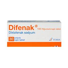 Difenak 100 Mg 30 Tablet