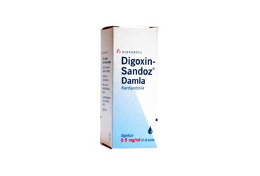 Digoxin 0,5 Mg 30 Ml Damla