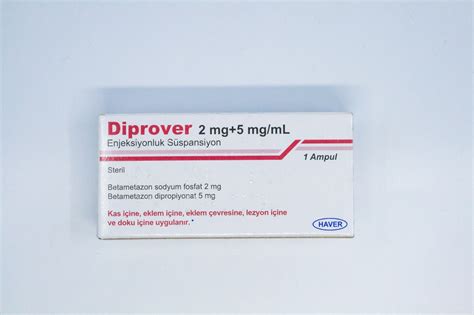 Diprover 2 Mg + 5 Mg/ml Enjeksiyonluk Suspansiyon