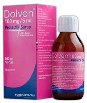 Dolven 100 Mg/5 Ml Pediyatrik 100 Ml Surup