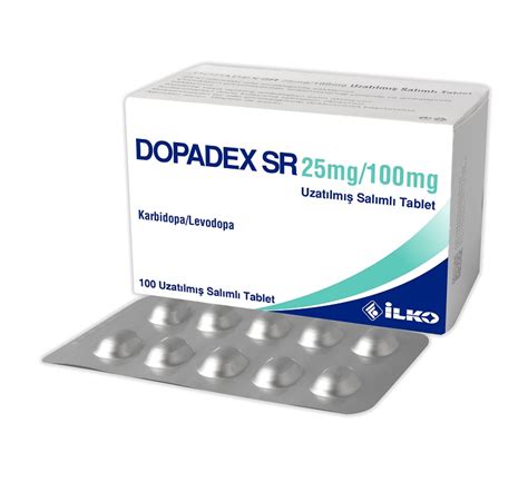 Dopadex Sr 25 Mg/100 Mg Uzatilmis Salimli 100 Tablet
