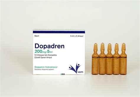 Dopadren 200 Mg/5 Ml Iv Infuzyon Icin Konsantre Cozelti Iceren 5 Ampul