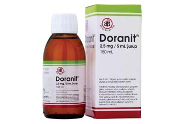 Doranit 2,5 Mg/5 Ml 150 Ml Surup
