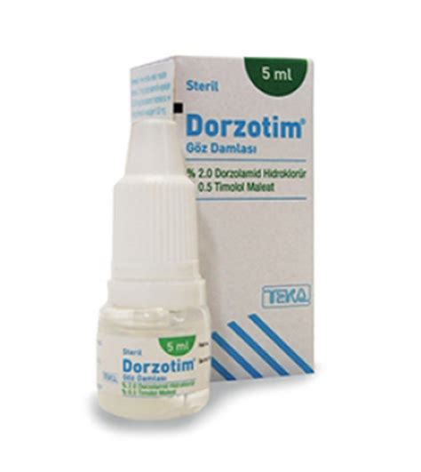 Dorzotim Goz Damlasi 5 Ml