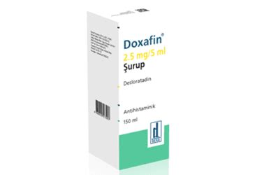 Doxafin 2,5 Mg/5 Ml Surup (150 Ml)